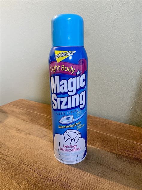 Enhance your sewing projects with magic sizing starch